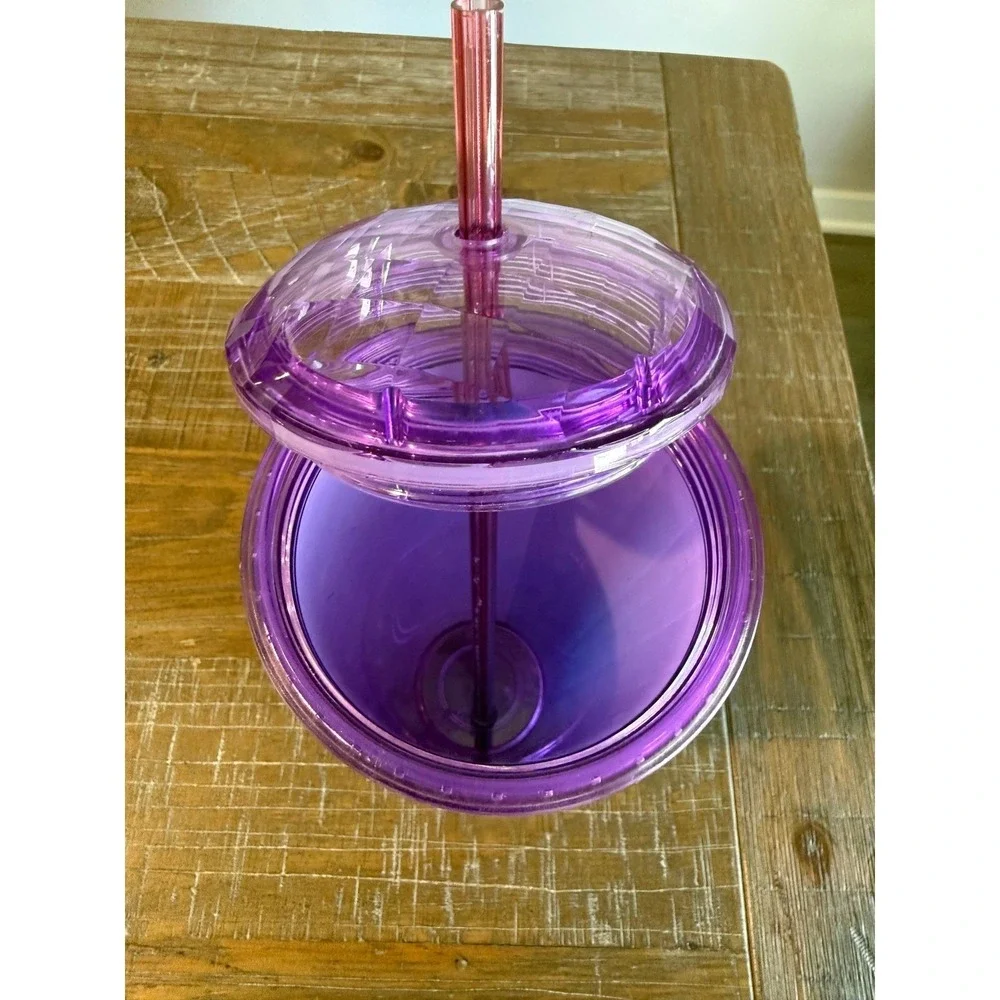 Starbucks Venti 24oz Purple Kaleidoscope Pleated Dome Tumbler‎ Cold Cup